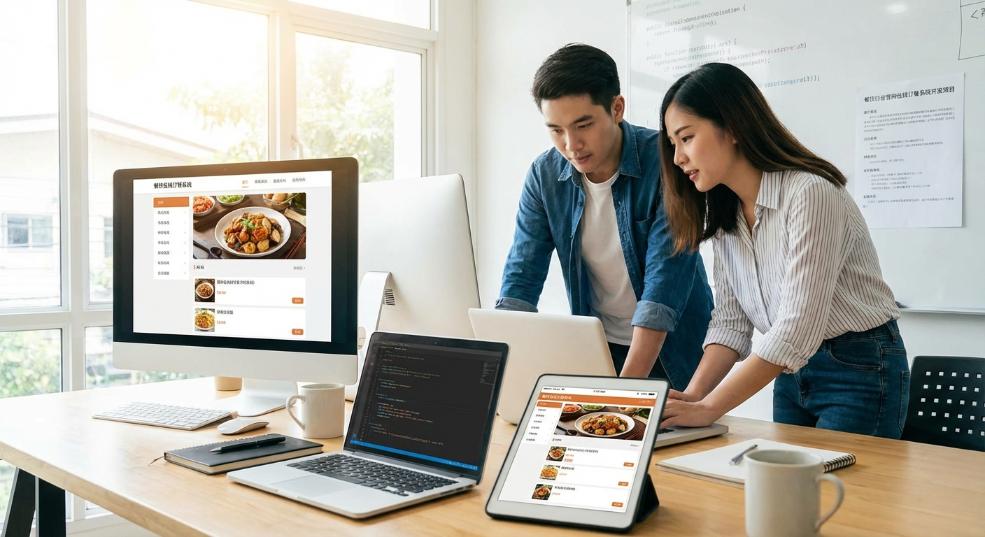 餐饮行业官网在线订餐系统开发第一张图