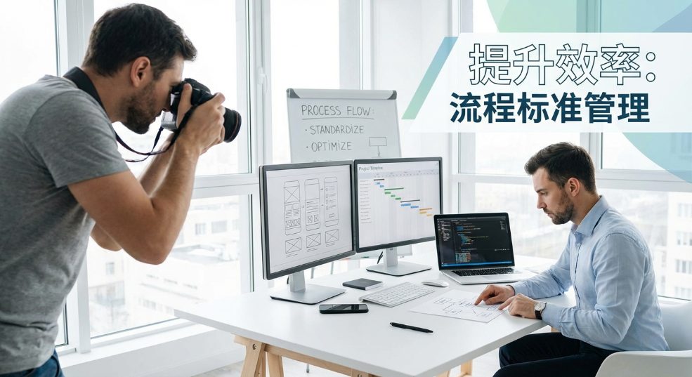 网站制作效率提升全靠流程标准管理