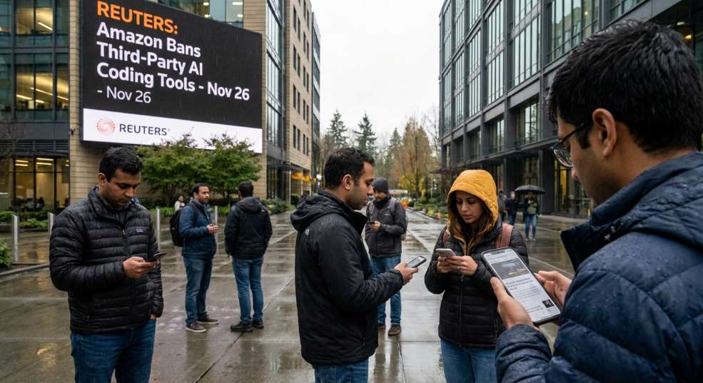 亚马逊禁止员工使用第三方 AI 编程工具第一张图