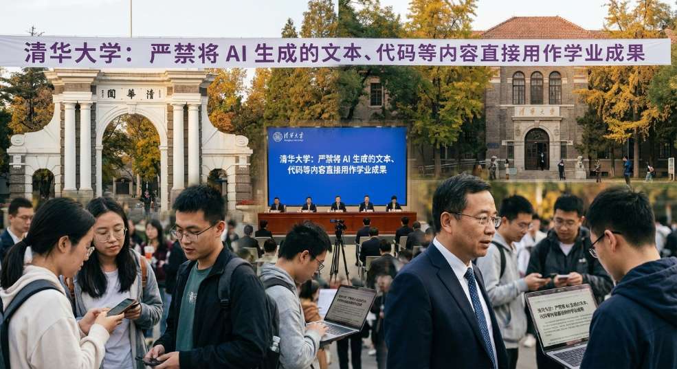 清华大学：严禁将 AI 生成的文本、代码等内容直接用作学业成果第二张图