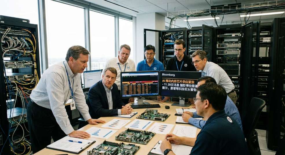 戴尔惠普等科技巨头警告 AI 推动内存芯片供应紧张第一张图