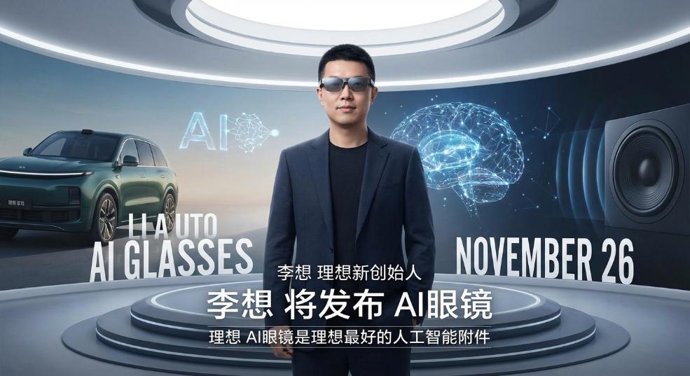 理想汽车李想：将发布 AI眼镜