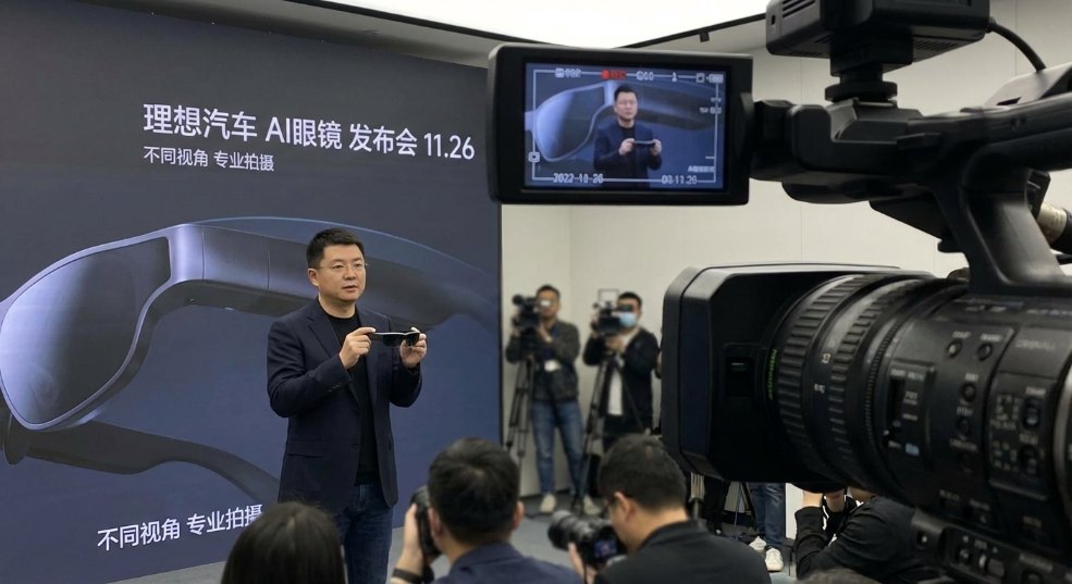 理想汽车李想：将发布 AI眼镜第二张图