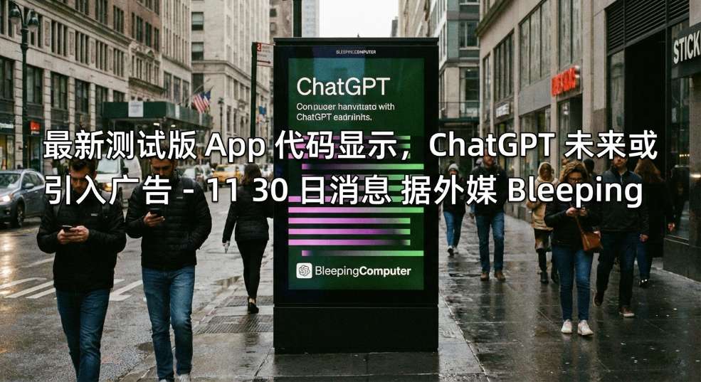 最新测试版 App 代码显示，ChatGPT 未来或引入广告第一张图