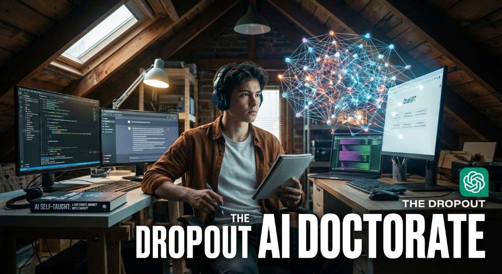 辍学生加入 OpenAI：通过 ChatGPT 自学「博士级 AI」