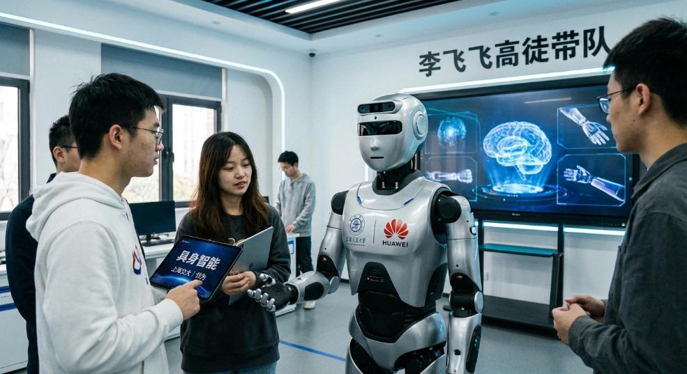 全球首个具身智能本科专业：上海交大公告，联合华为培养，李飞飞高徒带队