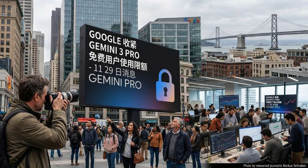 因需求激增,谷歌收紧 Gemini 3 Pro 免费用户使用限额 因需求激增,谷歌收紧 Gemini 3 Pro 免费用户使用限额第二张图