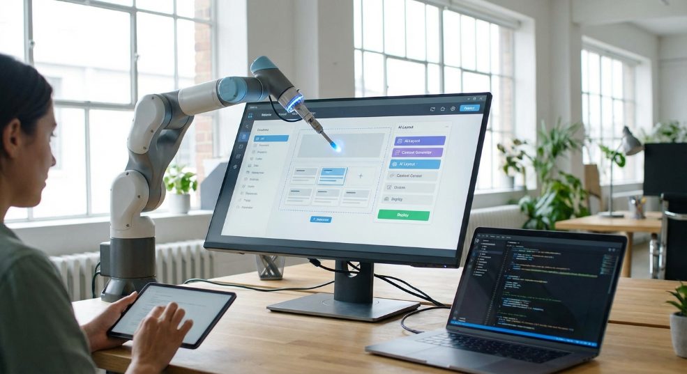 网站建设如何实现自动化？第一张图