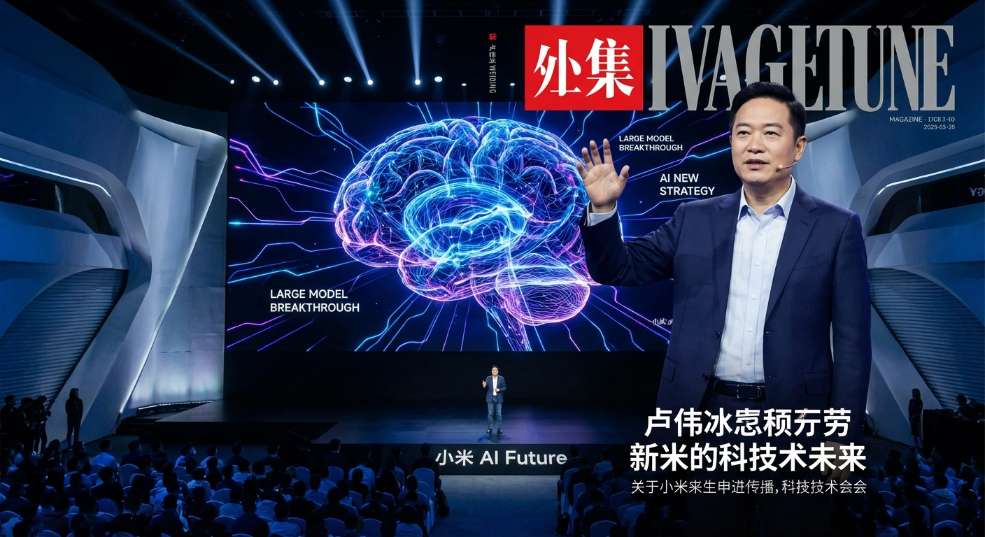 卢伟冰回应罗福莉加入小米及未来 AI 新战略：不能透露太多，但小米在大模型应用方