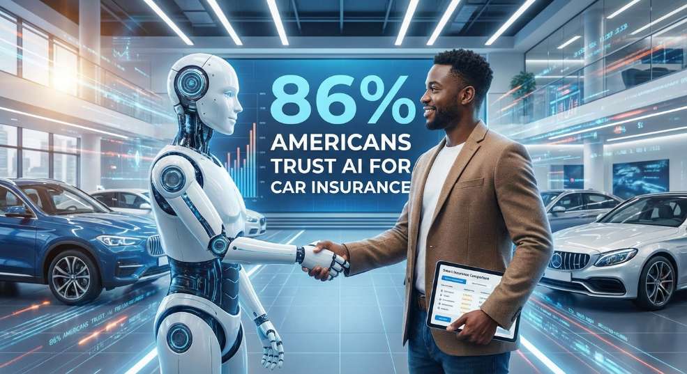 调查：86% 美国消费者信任 AI 选购车险
