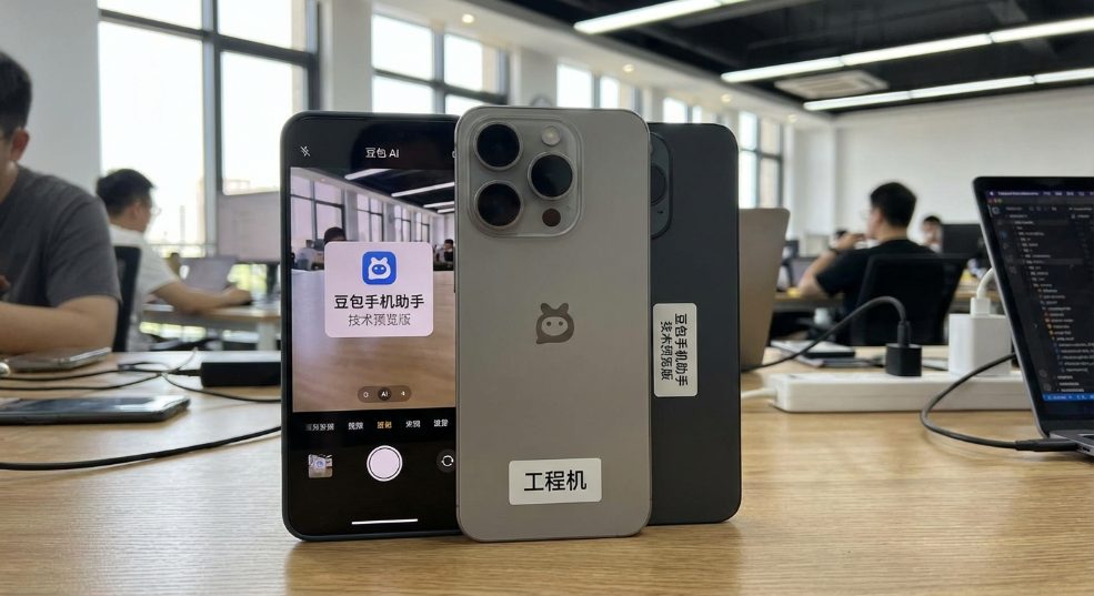 豆包手机助手发布技术预览版，首款工程机亮相第一张图