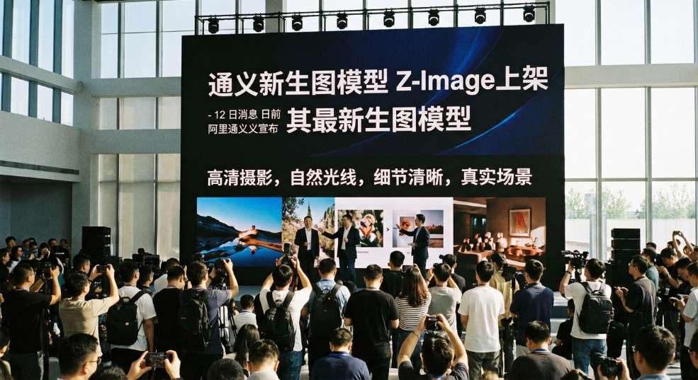 通义新生图模型 Z-Image 上架第一张图