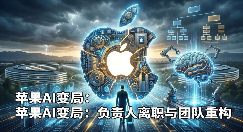 苹果 AI 负责人宣布离职，团队架构大调整