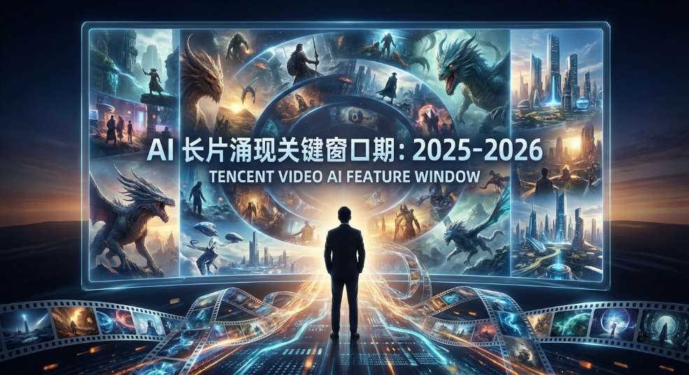 腾讯视频孙忠怀：未来 12 个月，将是 AI 长片涌现的关键窗口期