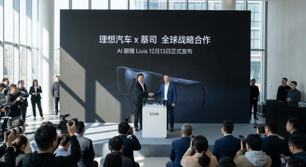 理想汽车携手蔡司,AI 眼镜 Livis 12月3日正式发布 理想汽车携手蔡司,AI 眼镜 Livis 12月3日正式发布第一张图