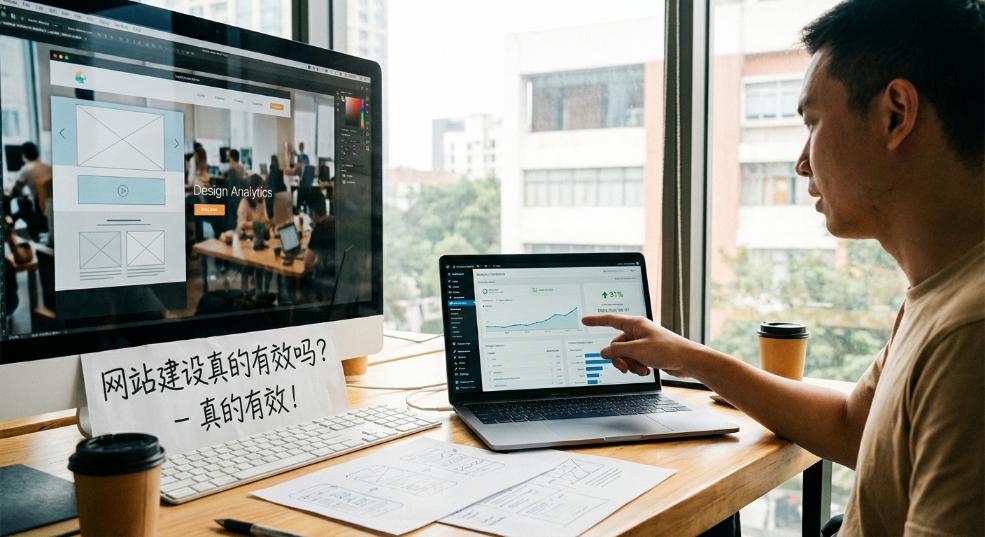 网站建设真的有效吗？第一张图