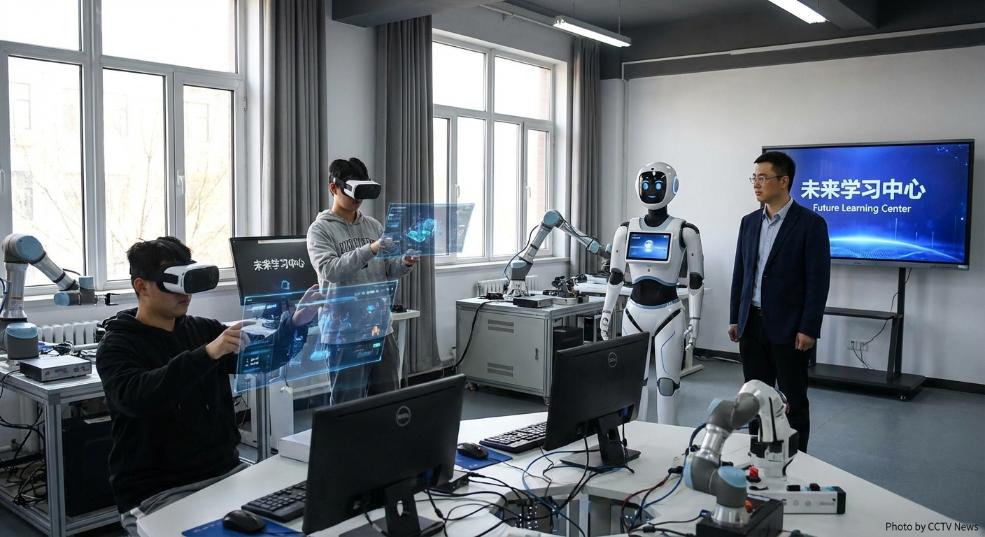 虚拟实验室、AI教师在我国部分高校加速落地第一张图