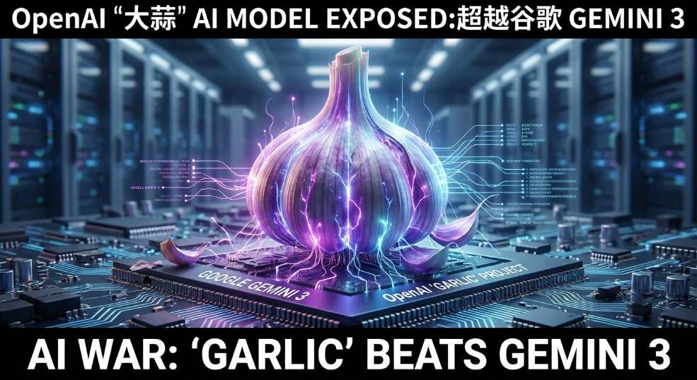 OpenAI 被曝正开发全新 AI大语言模型：代号“大蒜”，性能超越谷歌 Gem