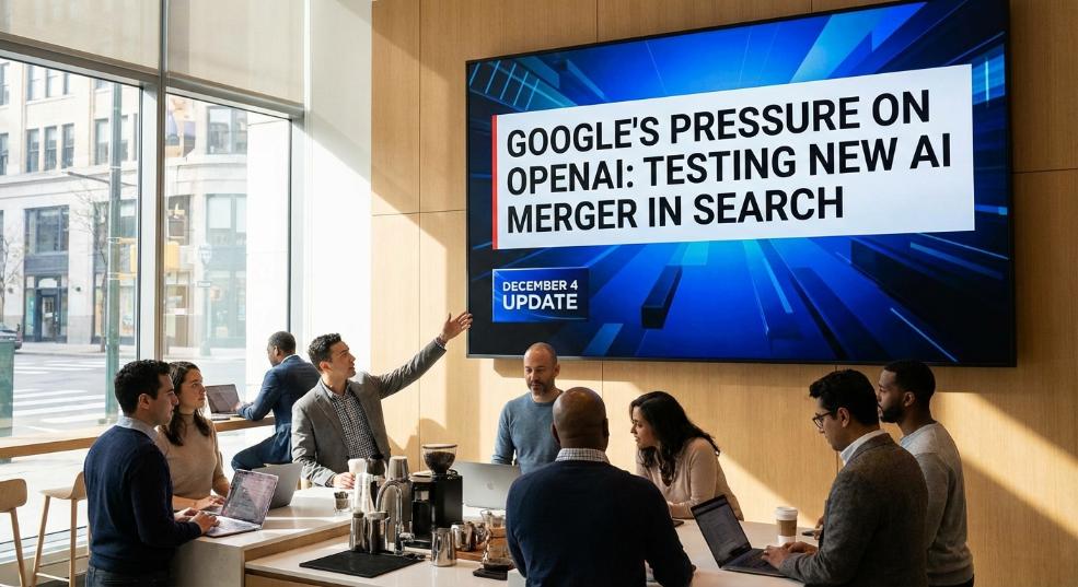谷歌对 OpenAI 步步紧逼:开始在搜索中测试合并两大 AI 新功能 谷歌对 OpenAI 步步紧逼:开始在搜索中测试合并两大 AI 新功能第一张图