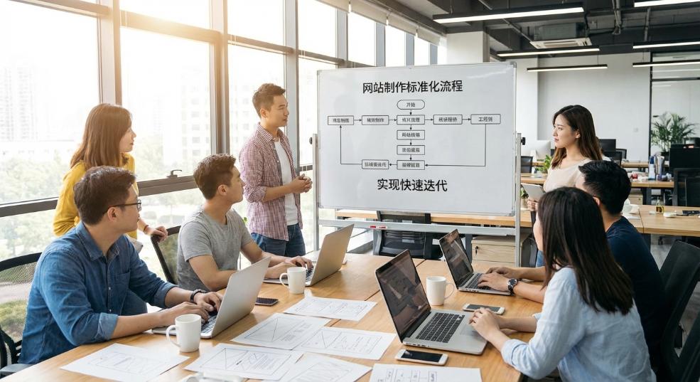 网站制作标准化流程实现快速迭代 网站制作标准化流程实现快速迭代第一张图
