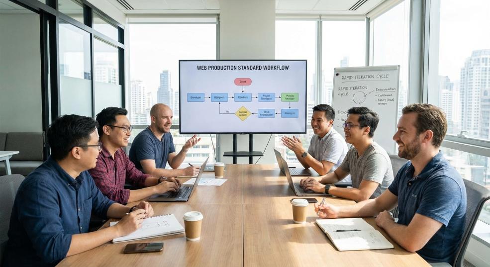 网站制作标准化流程实现快速迭代 网站制作标准化流程实现快速迭代第二张图
