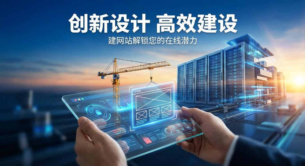 创新设计，高效建设：建网站解锁您的在线潜力