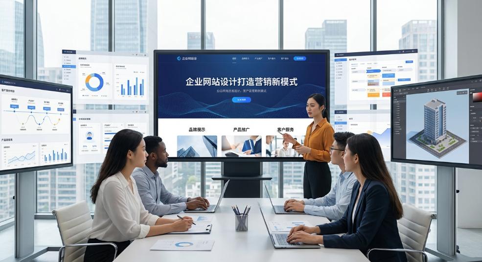 企业网站设计打造营销新模