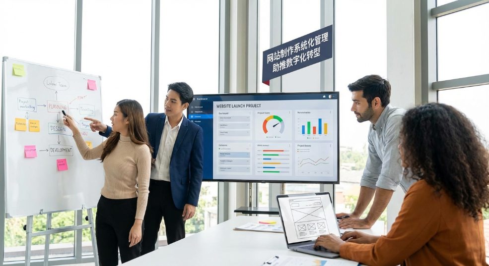 网站制作系统化管理助推数字化转型 网站制作系统化管理助推数字化转型第一张图