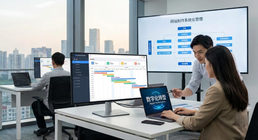 网站制作系统化管理助推数字化转型 网站制作系统化管理助推数字化转型第二张图