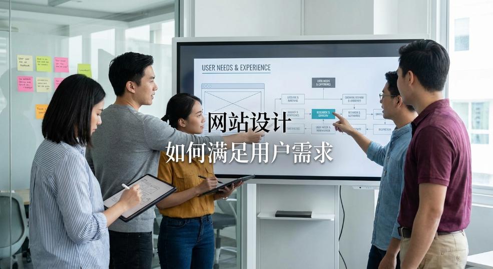 网站设计如何满足用户需求？