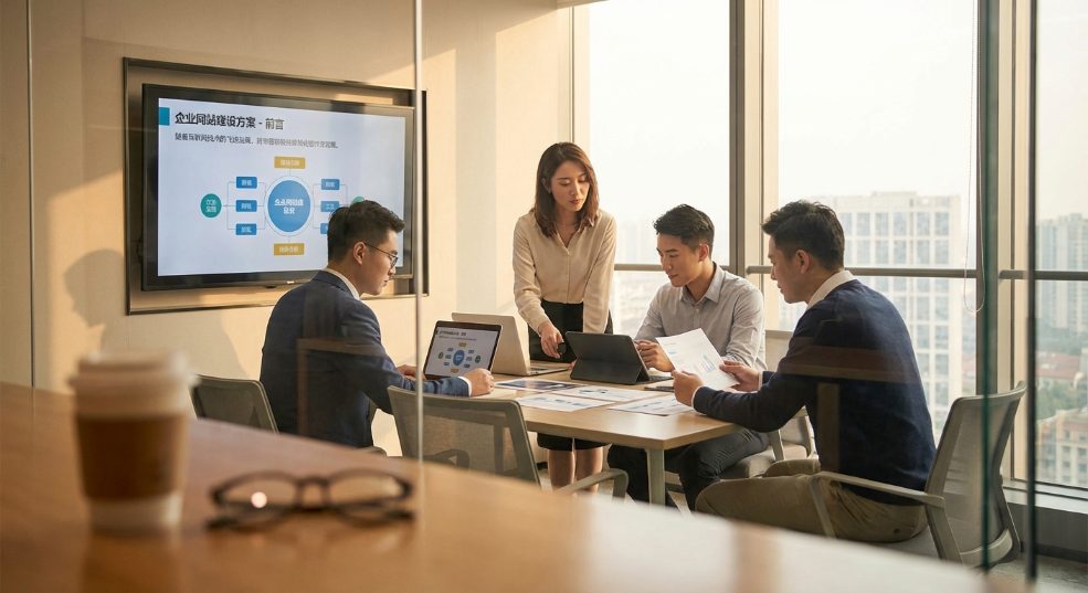 企业网站建设方案第二张图