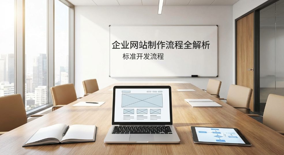 企业网站制作流程全解析实现标准开发