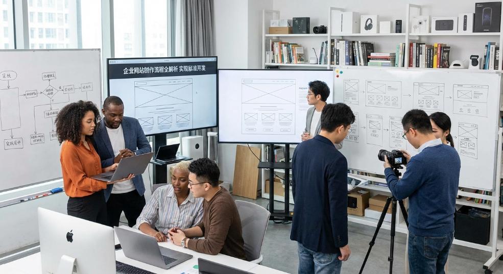 企业网站制作流程全解析实现标准开发第二张图