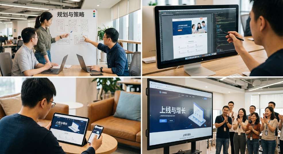 企业网站建设全流程系统解决法第一张图