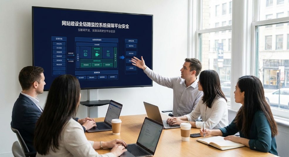 网站建设全链路监控系统保障平台安全第一张图