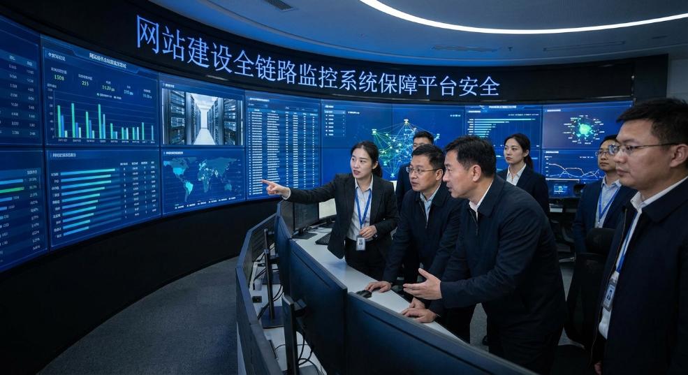 网站建设全链路监控系统保障平台安全第二张图