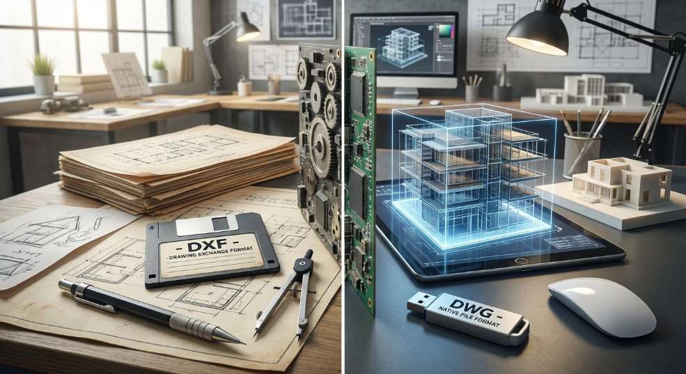 dxf和dwg的区别 dxf和dwg的区别第二张图