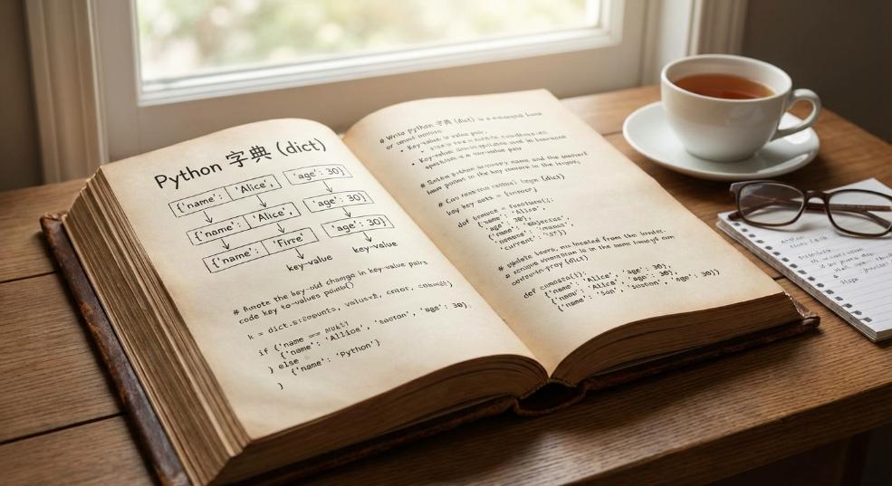 python的字典第一张图