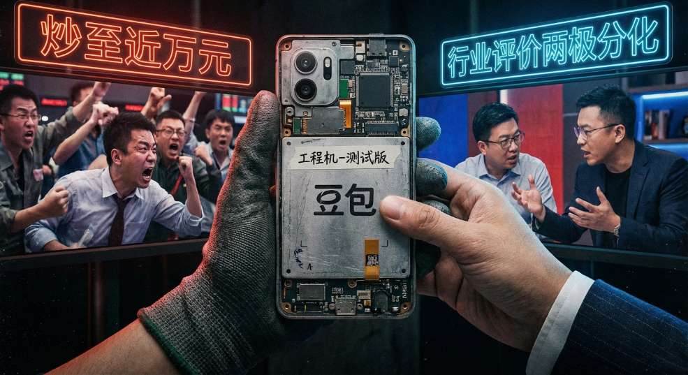 豆包手机工程机被炒至近万元，行业评价两极分化