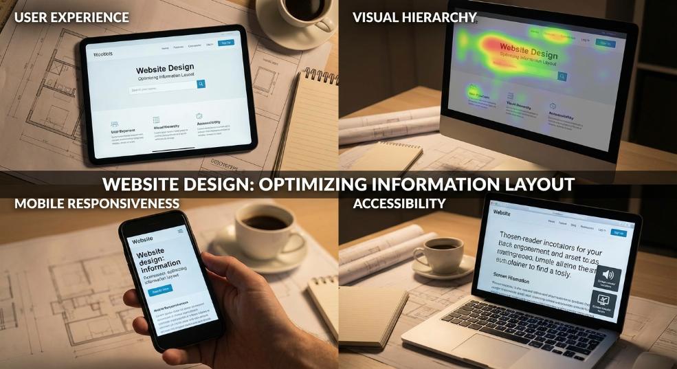 网站设计如何优化信息布局？第二张图