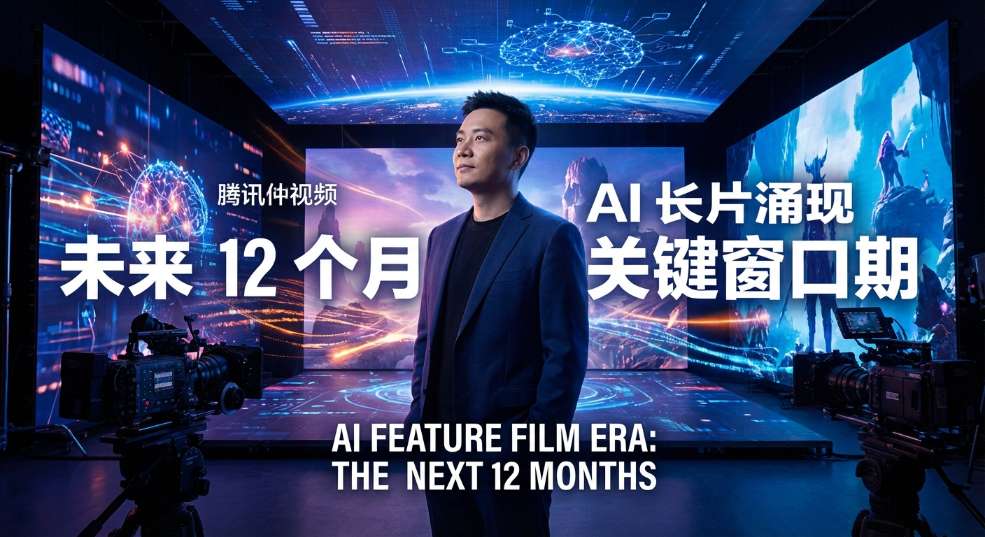 腾讯视频孙忠怀：未来 12 个月，将是 AI 长片涌现的关键窗口期