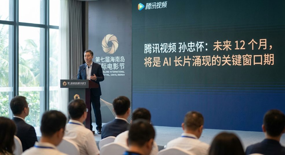 腾讯视频孙忠怀:未来 12 个月,将是 AI 长片涌现的关键窗口期 腾讯视频孙忠怀:未来 12 个月,将是 AI 长片涌现的关键窗口期第一张图