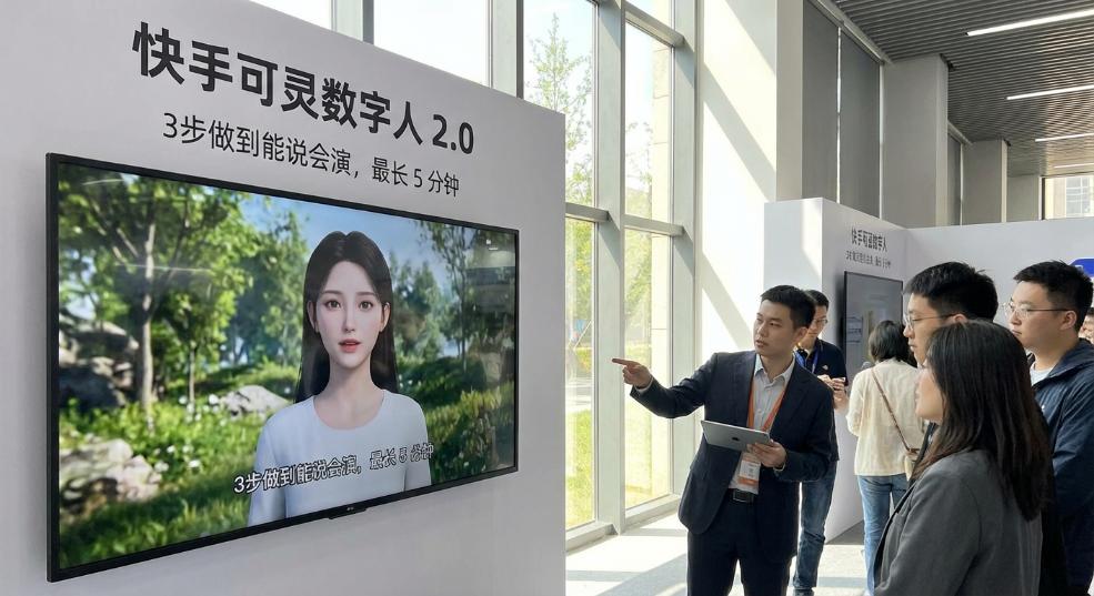 快手可灵数字人 2.0 全量上线:三步做到能说会演,最长 5 分钟 快手可灵数字人 2.0 全量上线:三步做到能说会演,最长 5 分钟第一张图