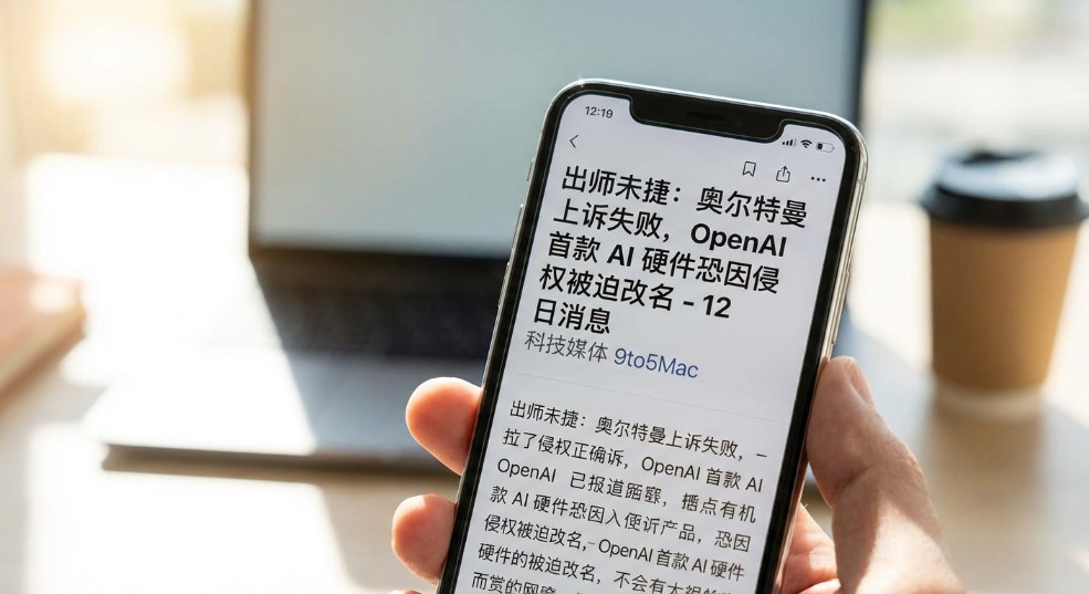 出师未捷：奥尔特曼上诉失败，OpenAI 首款 AI 硬件恐因侵权被迫改名第一张图