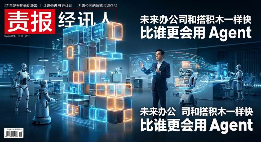 李开复：未来办公司和搭积木一样快，比谁更会用 Agent