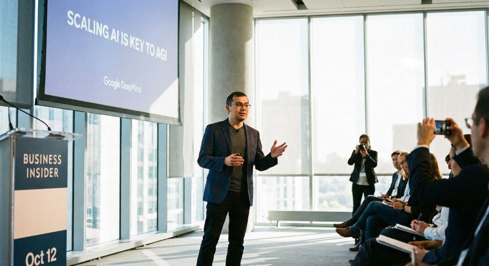 Google DeepMind CEO：扩大 AI 规模是实现 AGI 的关键第一张图