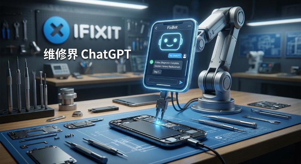 维修界 ChatGPT 来了：iFixit 上线 AI 助手 FixBot，诊断