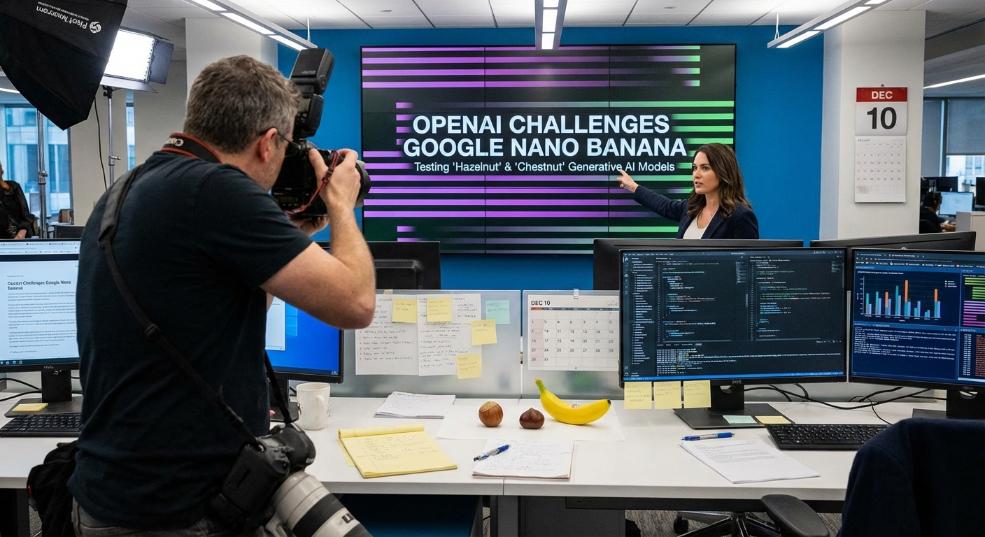 硬刚谷歌 Nano Banana 模型:OpenAI 被曝正测试代号榛子 / 栗子两款生图 AI 硬刚谷歌 Nano Banana 模型:OpenAI 被曝正测试代号榛子 / 栗子两款生图 AI第二张图