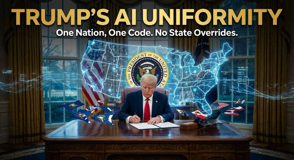 特朗普将签署行政命令确立美国 AI 领域“统一规则”，限制各州各自为政