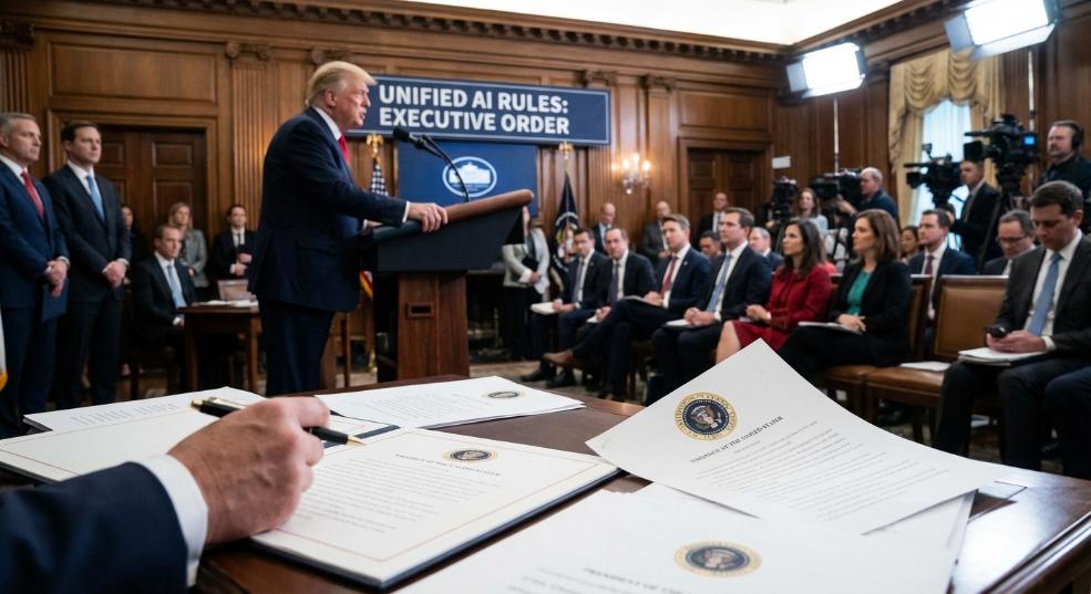 特朗普将签署行政命令确立美国 AI 领域“统一规则”，限制各州各自为政第二张图